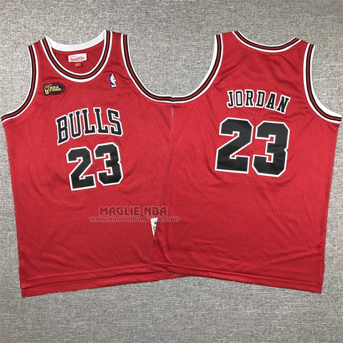 Maglia
 Michael Jordan NO 23 Bambino
 Chicago Bulls Mitchell & Ness 1997-98 NBA Finals Rosso
